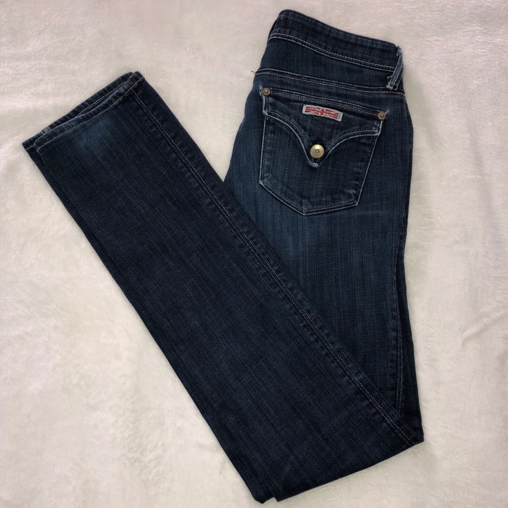 Hudson straight leg jeans, size 26